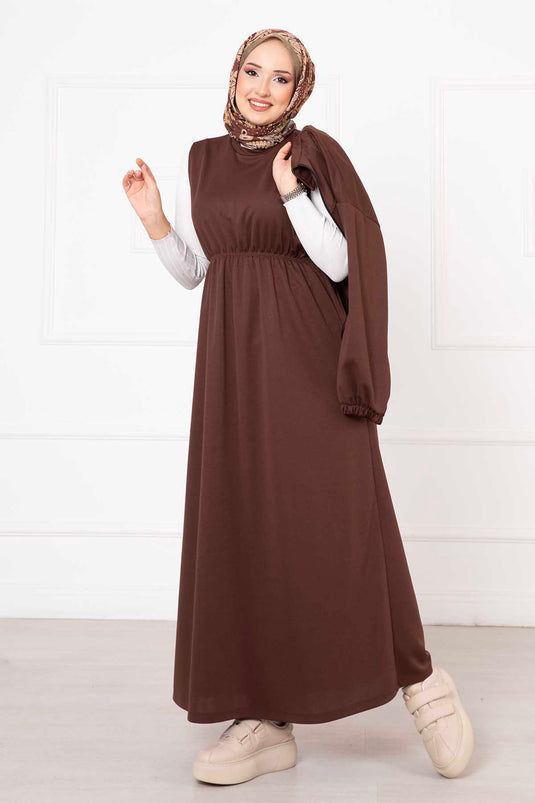 İkili Takım Elbise Kahve