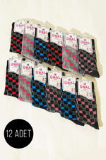 Chaussettes Féminines Imprimé Léopard, Lot De 12, Assorti 5