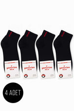 Lot de 4 paires de chaussettes thermiques pour femmes, noires