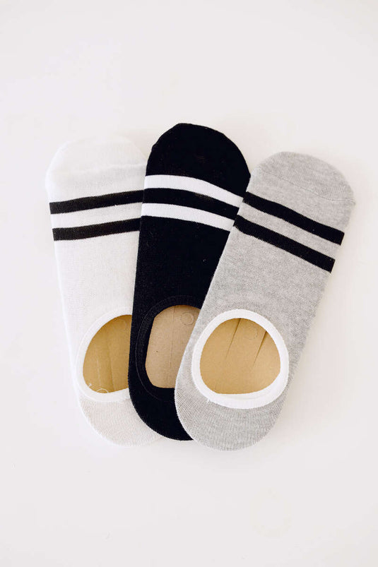 Ballerina-Triple-Socken für Damen, sortiert 1