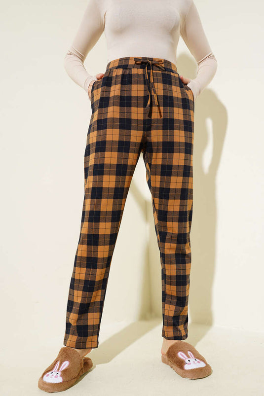 Kadın Versa Pijama Alt Camel