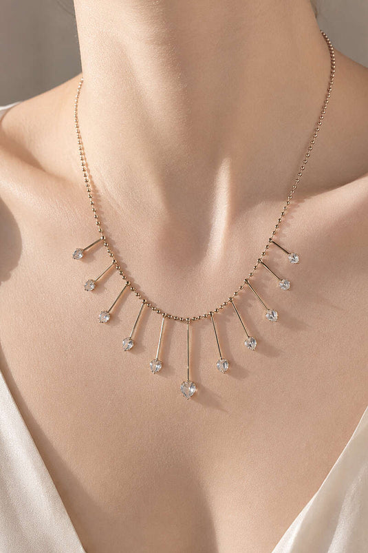 Collier Avec Pendentif Cœur Or