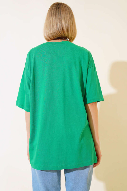 T-shirt Pierre Coeur Vert