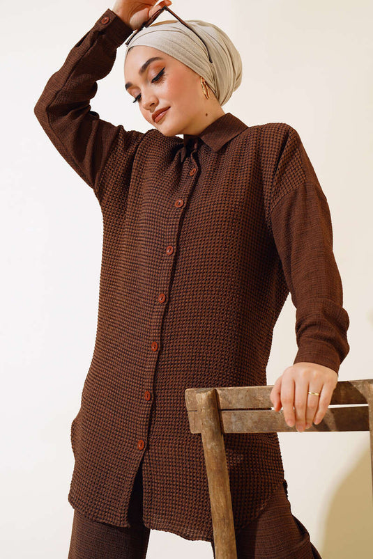 Checkered Two-Piece Coffee