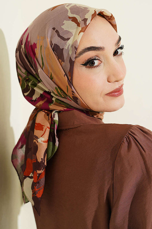 مجموعة أوشحة بنقوش متنوعة 10