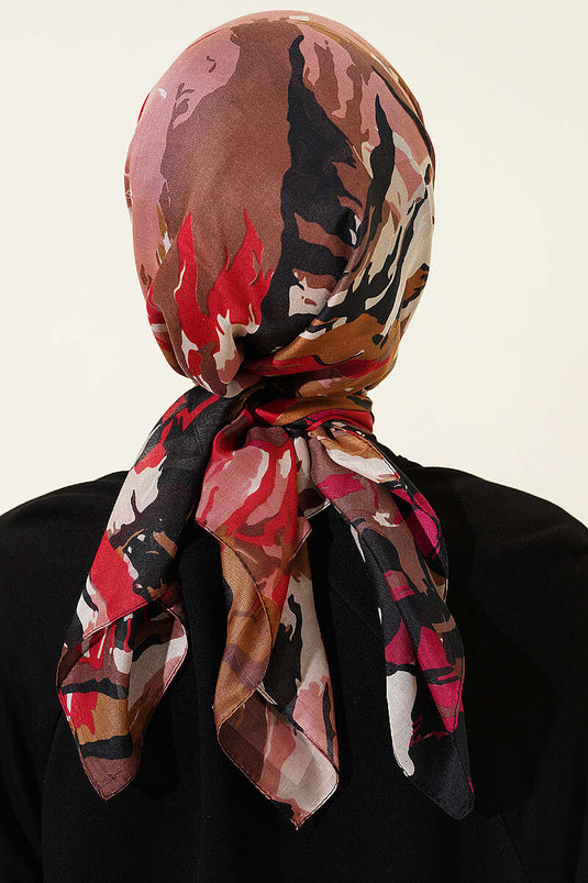 Série de Foulards à Motifs Variés Assortis 2