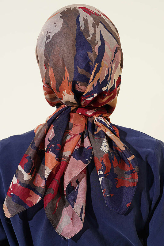 Série de Foulards à Motifs Variés Assortis 6
