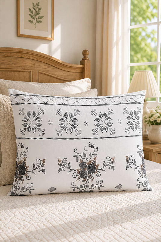 Housse de coussin à motifs variés assortis 11