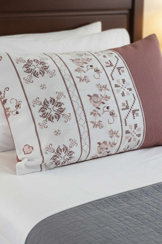 Housse de coussin à motifs variés assortis 5