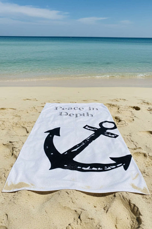 Karışık Desenli Yüksek Emici Plaj Havlusu Asorti 2