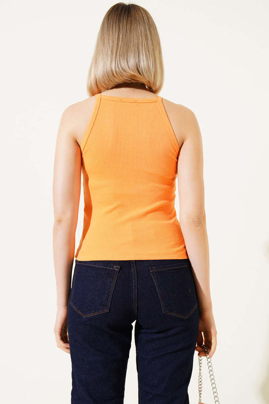 Kaşkorse Askılı Body Oranj