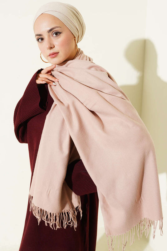 Kaşmir Omuz Şalı Latte