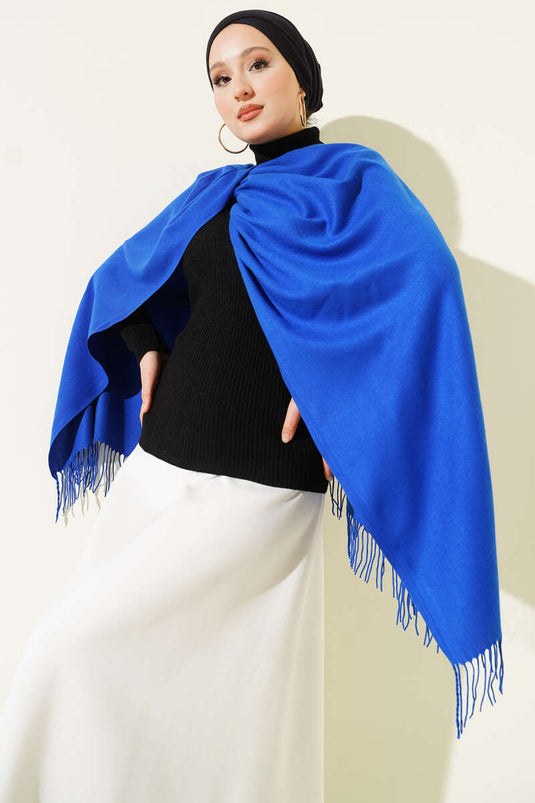 Kaşmir Omuz Şalı Saks