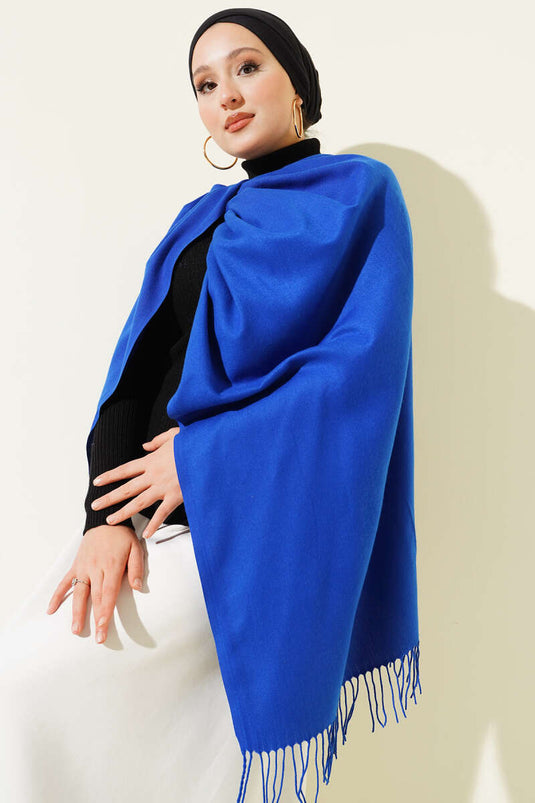 Kaşmir Omuz Şalı Saks