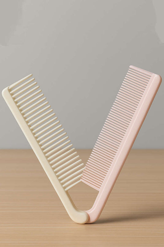 مجموعة أمشاط جيب قابلة للطي