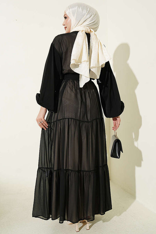 Ensemble De Robe Deux Pièces À Superposer Et Ornée De Pierres