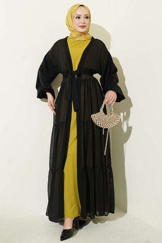 Ensemble De Robe Deux Pièces En Vert Olive