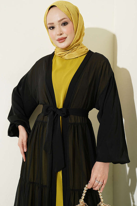 Ensemble De Robe Deux Pièces En Vert Olive