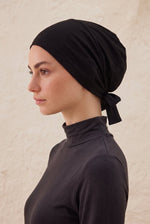 Bonnet En Jersey Antidérapant Noir