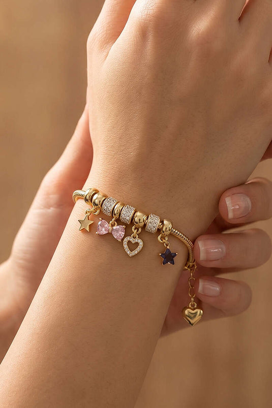 Bracelet assorti avec motif papillon 7