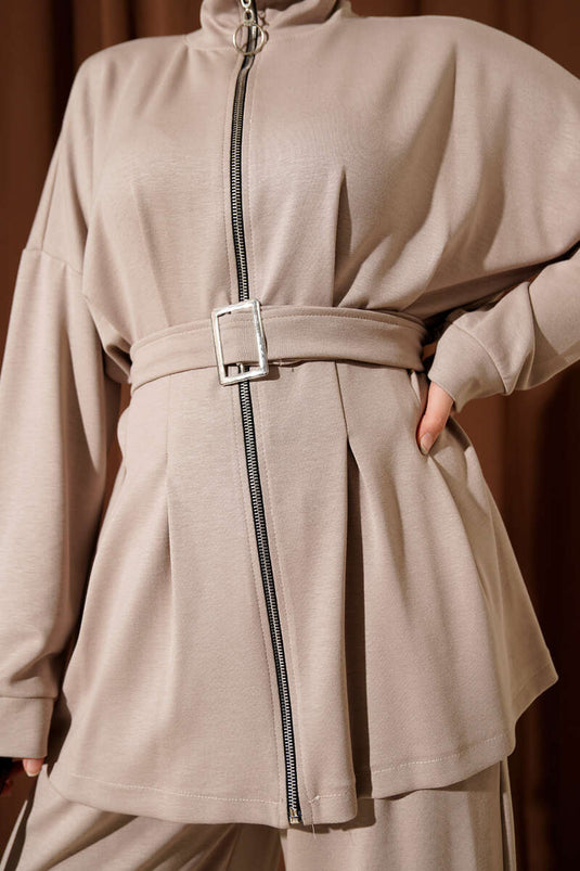 Double-piece Set with Belt Buckle and Pins