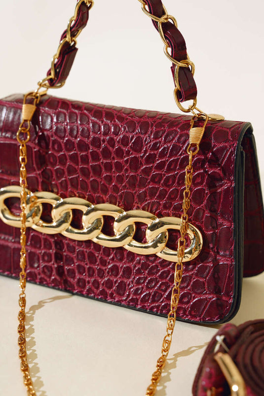 Sac banane ceinturé Rouge Claret