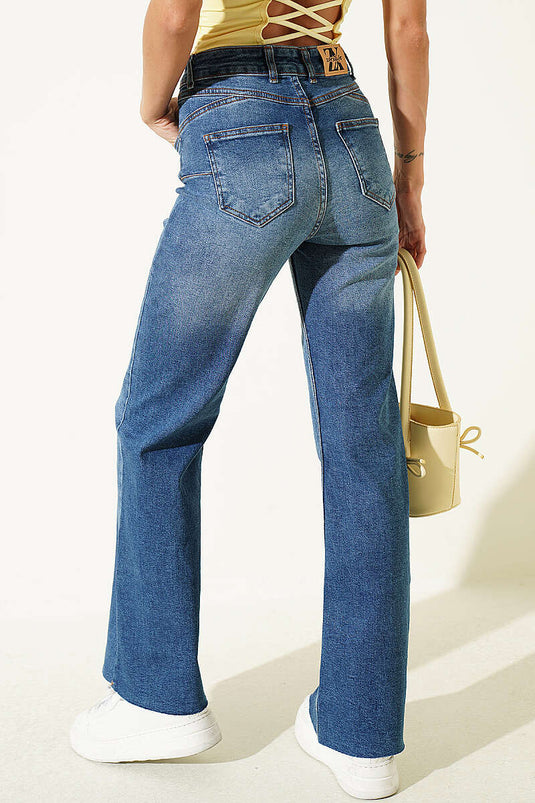Pantaloni Palazzo Corti Blu
