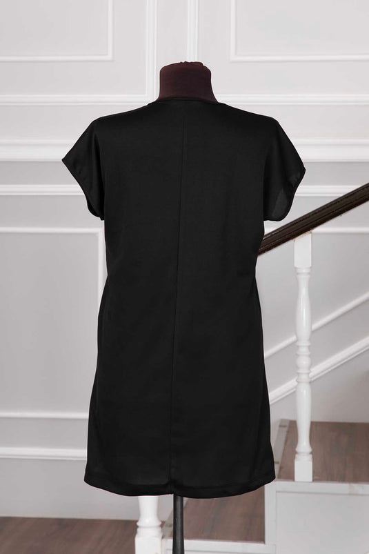 Short Hijab Undershirt Black