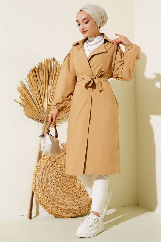 Belted Trench Coat Latte