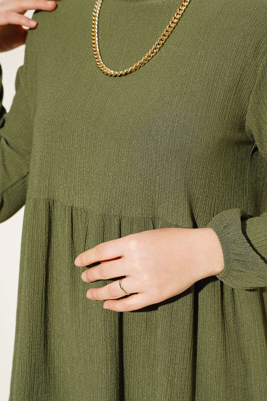 Hooded Tunic Khaki