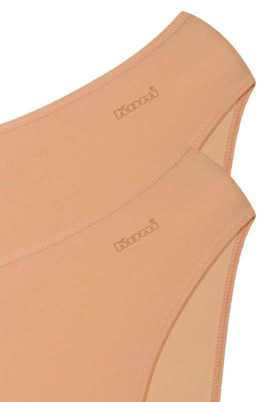 Kom Basic 2'li Slip Külot Ten