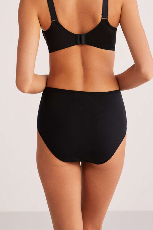 Kom Basic Maxi 2'li Külot Siyah