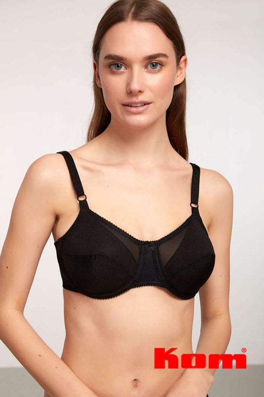 Kom Nelly Minimizing Bra B Black