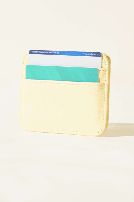 Kroko Desen Kartlık Sarı