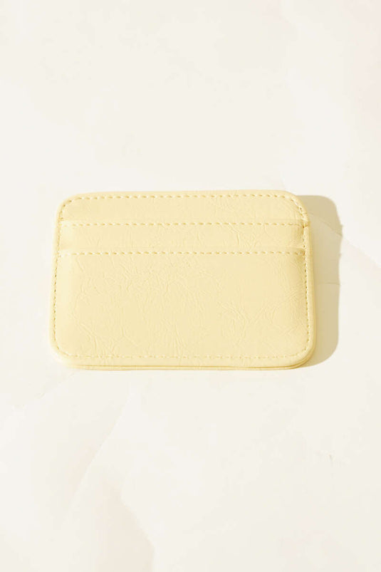 Kroko Desen Kartlık Sarı