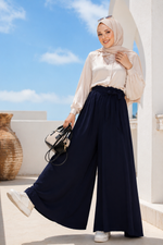 Jupe Et Pantalon Bleu Marine Ceinturés