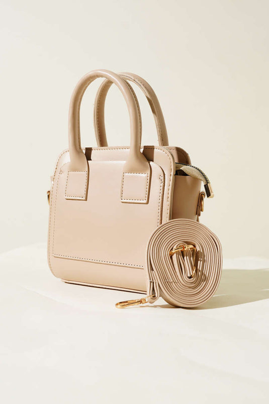 Box Model Handbag Beige
