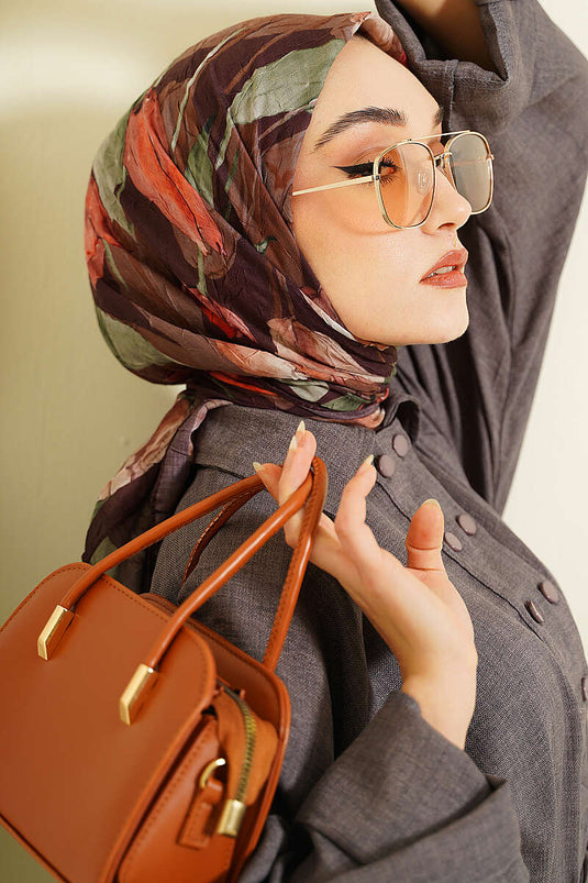 لالي ديزن بامبو كراش إيشارب بني داكن