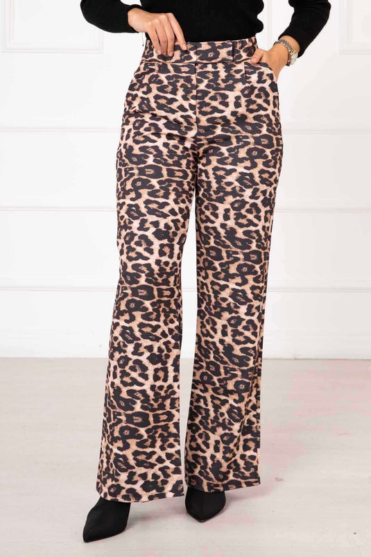 Leopard Print Pants -2