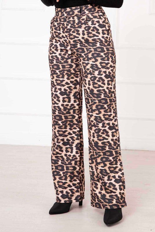 Leopard Print Pants -2