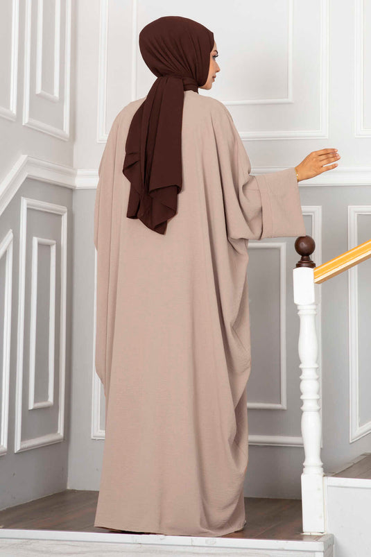 Leyli Hijab Abaya Set Beige