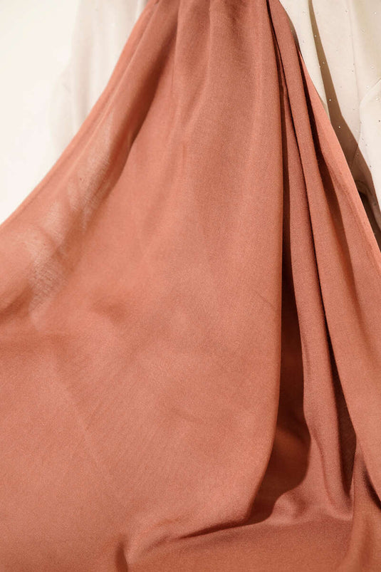 Liora Cotton Shawl Cinnamon -168