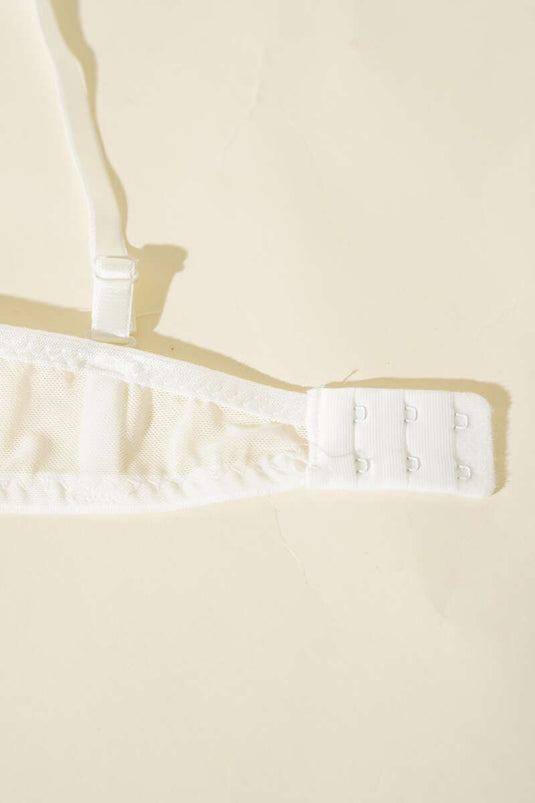 Lotus Support Jacquard Bra Ecru