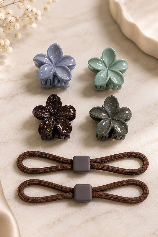 Lotus Set Lastikli Toka Acı Kahve