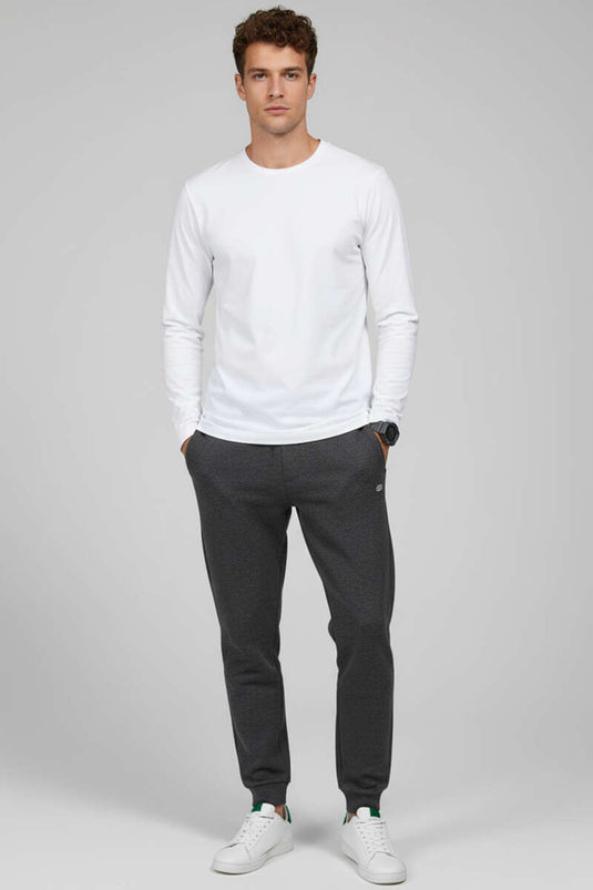 Loysa Basic Sweatshirt Ecru