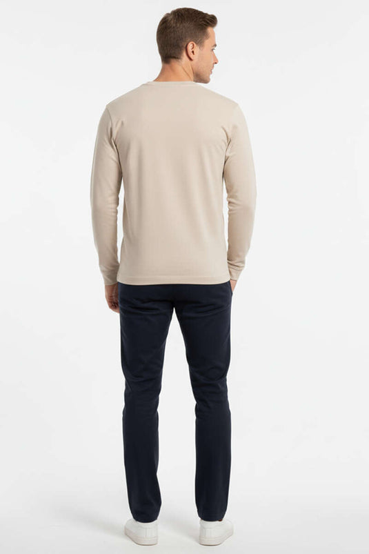 Loisha Basic Sweatshirt Stone