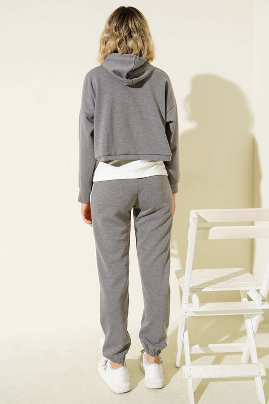 Loisha Unterhemd-Dreiteiler-Set Grau