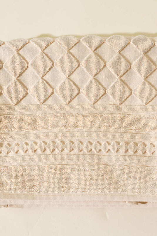 Lüks Ayak Havlusu Latte