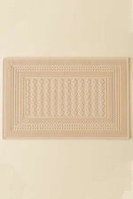 Serviette de pieds de luxe Latte