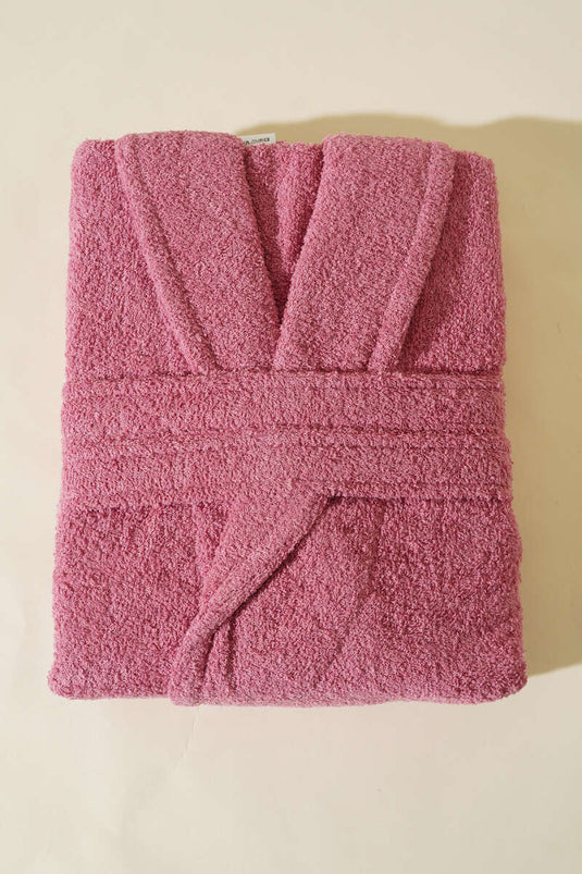 Luxury Bathrobe Dusty Rose